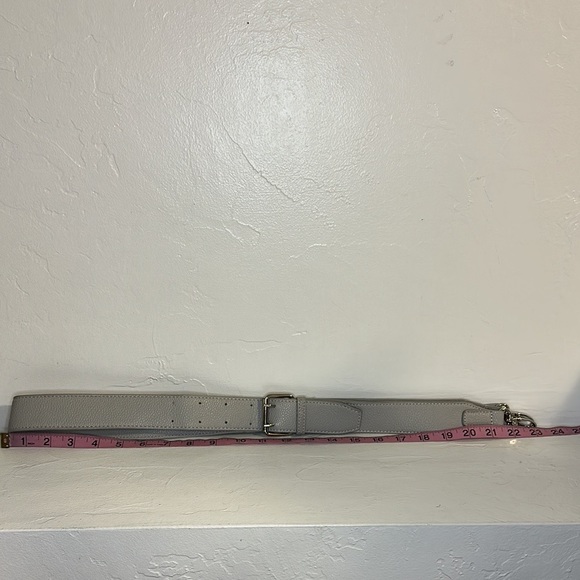 Expressions NYC gray vegan leather fringe bag - Picture 10 of 10